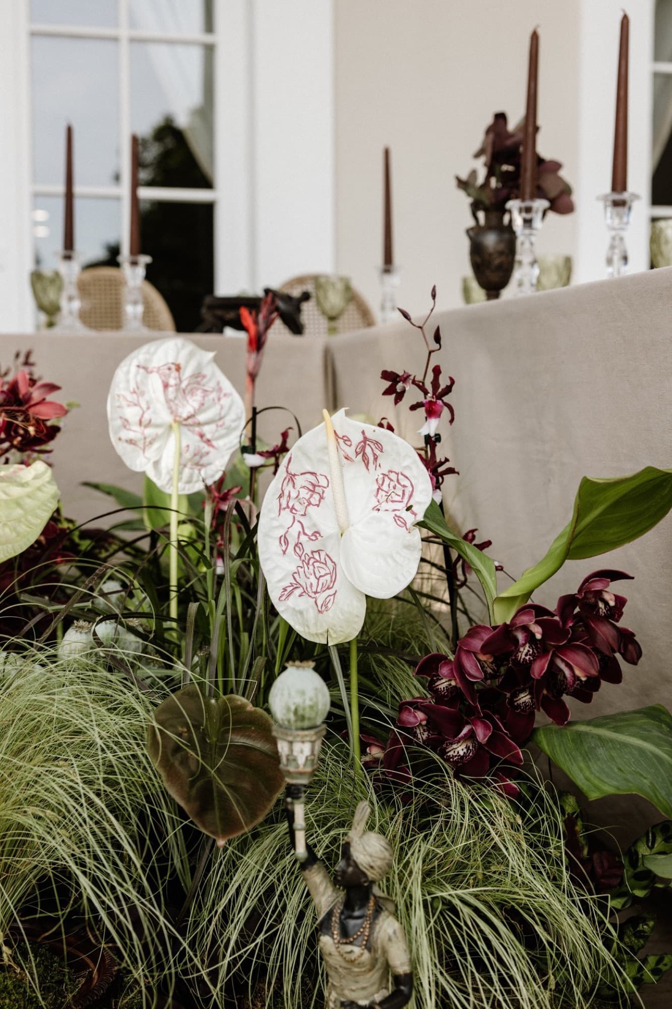 Esküvői dekoráció részlet — Nicol Weddings and Events